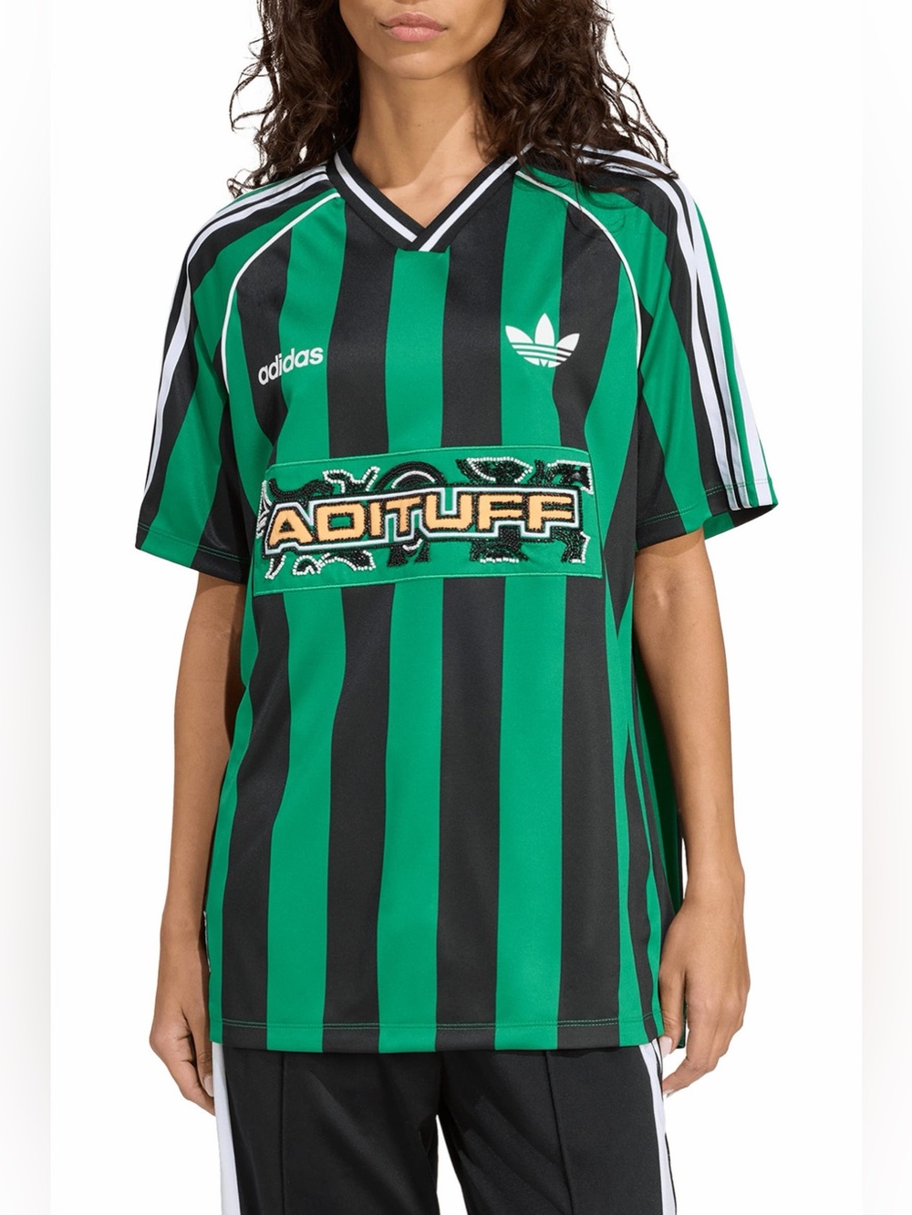 Adidas Originals ADITUFF Embellished Football Jersey